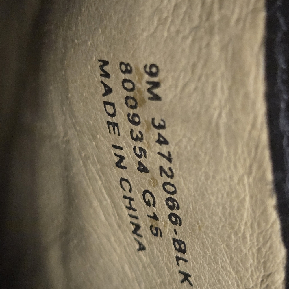 Frye Renee Seam Women's Short Black Leather Booties with heal - Picture 5 of 5